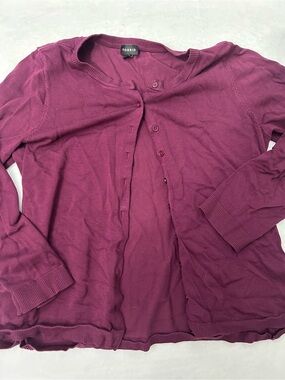 torrid Plum Button-Up Cardigan